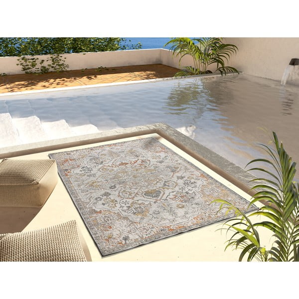 Krēmkrāsas iekštelpu un āra paklājs 160x230 cm Samara – Universal-image-1