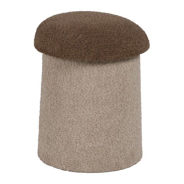 Brūns/bēšs pufs – Ixia-image-3