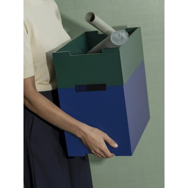 Zila uzglabāšanas kaste 25x39x27 cm Kasane L – Blomus-image-1