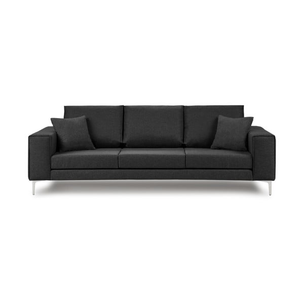 Tumši pelēks dīvāns Cosmopolitan Design Cartagena, 264 cm