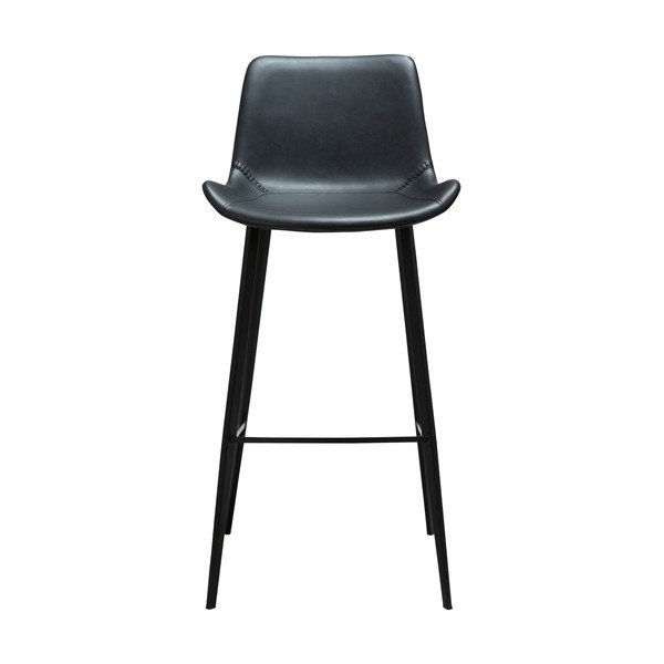 Melns bāra krēsls (sēdekļa augstums 74,5 cm) Hype – DAN-FORM Denmark-image-1