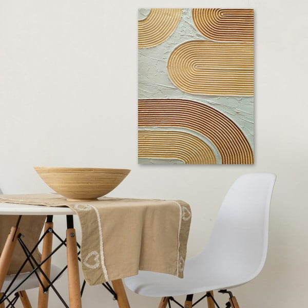 Ar rokām apgleznota glezna 50x70 cm 3D Canvas – Wallity-image-1