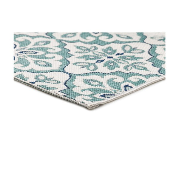 Balts universāls Somijas paklājs, piemērots izmantošanai ārpus telpām, 170 x 120 cm-image-1