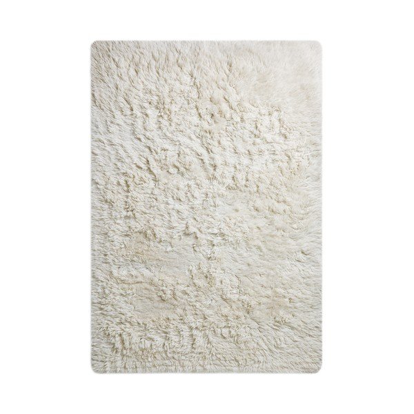Balts vilnas paklājs 200x290 cm Dala – MADE