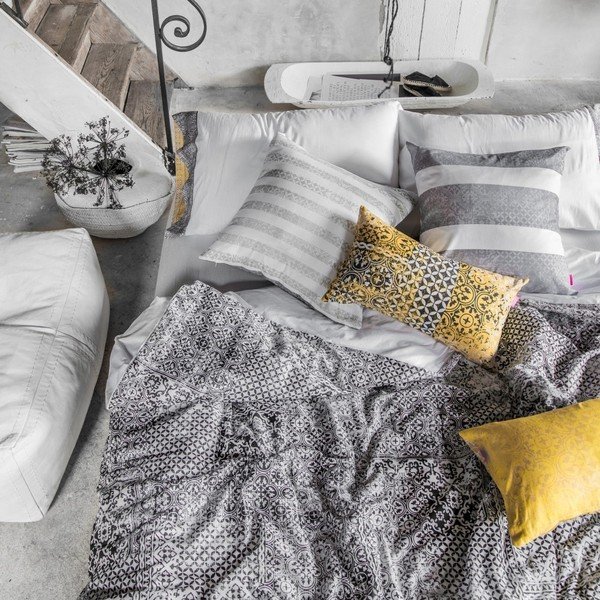 Kokvilnas sega Happy Friday Bagru, 140 x 200 cm-image-1