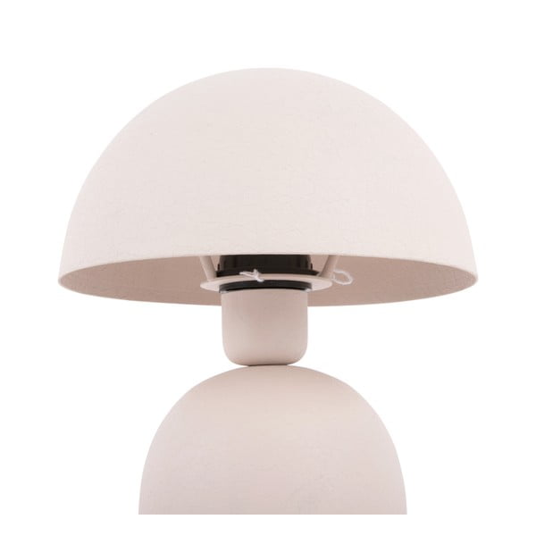 Krēmkrāsas galda lampa (augstums 29 cm)  Boaz  – Leitmotiv-image-2