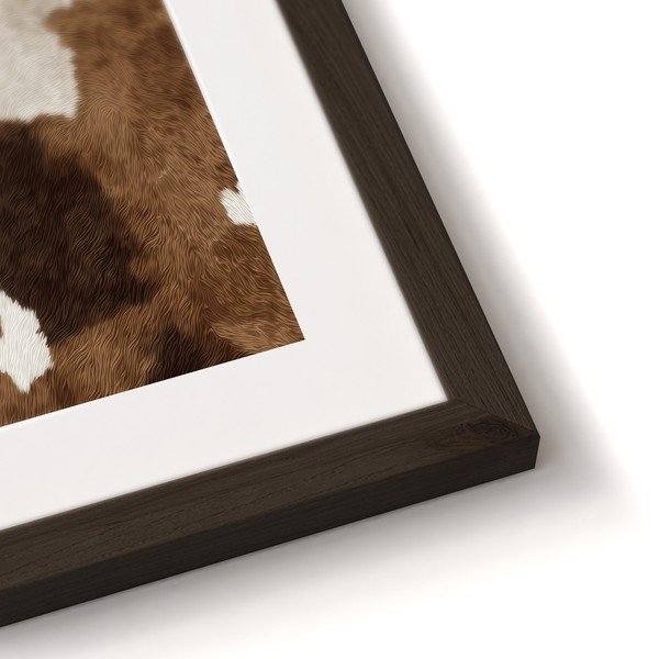 Drukāta glezna ar rāmi 30x40 cm Cowhide – Styler-image-4