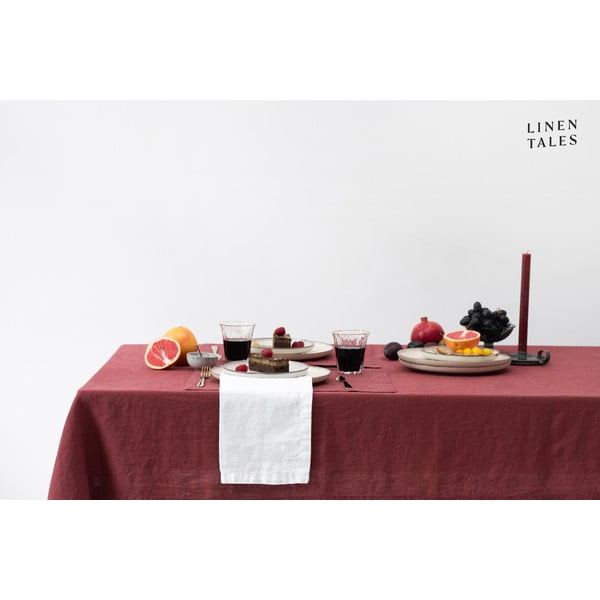 Lina galdauts 140x140 cm Marsala – Linen Tales-image-3