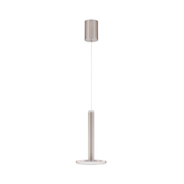 Matētas sudraba krāsas metāla LED piekaramā lampa ø 15 cm Palencia – Nova Luce