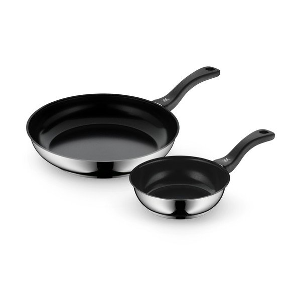 Nerūsējošā tērauda pannas ar keramikas pārklājumu (2 gab.) ø 28 cm Devil – WMF