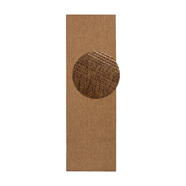 Brūns iekštelpu un āra paklājs 80x150 cm Nature – Hanse Home