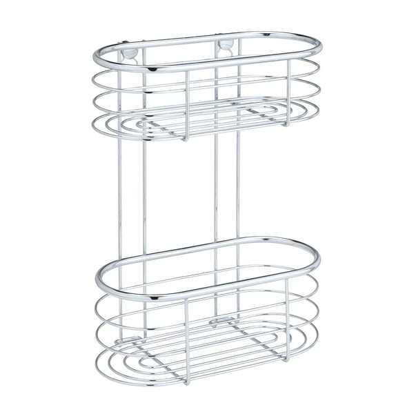 Sudraba krāsas dušas plaukts Wenko Trestina, 26 x 35 cm-image-2