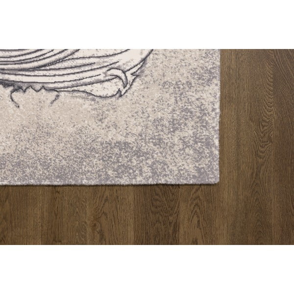 Krēmkrāsas vilnas paklājs 130x190 cm Mawson – Agnella-image-2