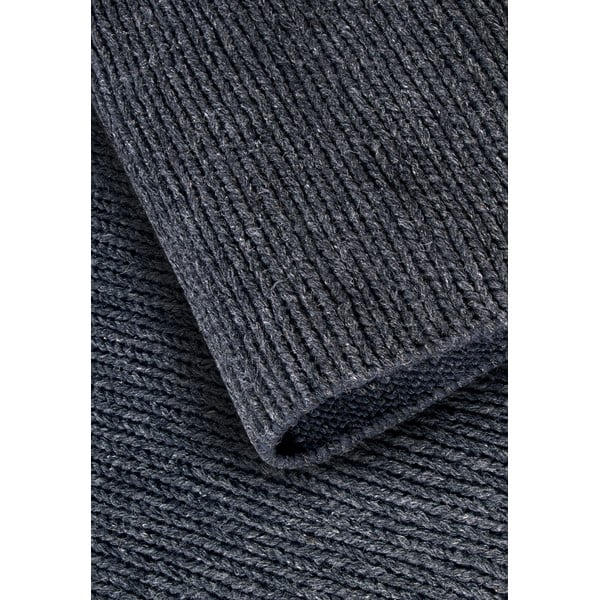 Tumši pelēks ar rokām darināts vilnas paklājs 120x170 cm Francois – Villeroy&Boch-image-4