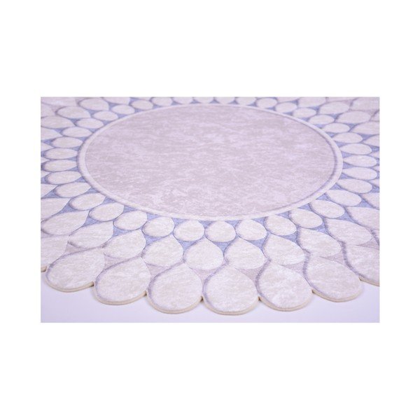 Paklājs Vitaus Zinno Mavi, ⌀ 80 cm-image-2