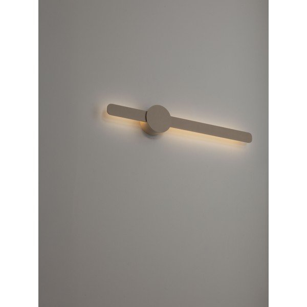 Pelēkbēša alumīnija LED sienas lampa Norei – Nova Luce-image-2
