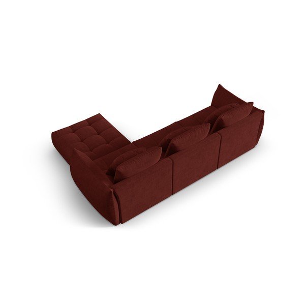 Sarkans stūra dīvāns (ar maināmu stūri) Bloom – Micadoni Home-image-3