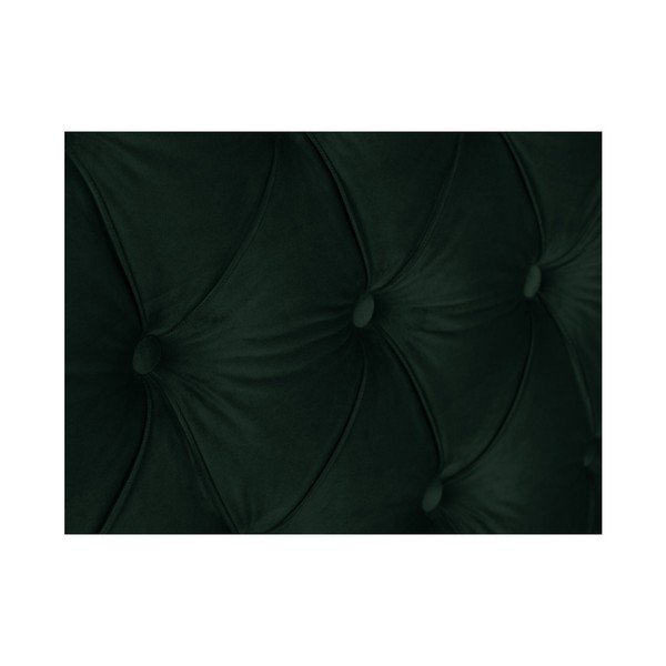 Smaragdzaļš gultas galvgalis Mazzini Sofas Daisy, 160 x 120 cm-image-4