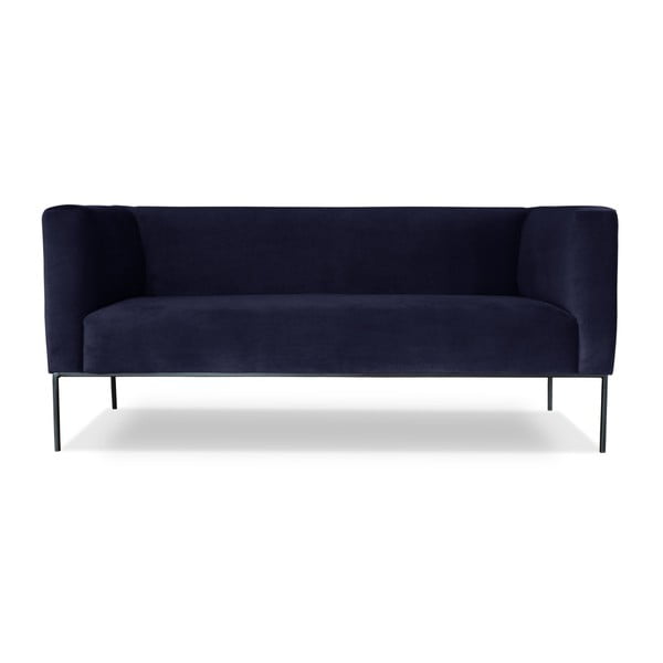 Tumši zils divvietīgs dīvāns Windor & Co. Dīvāni Neptūns