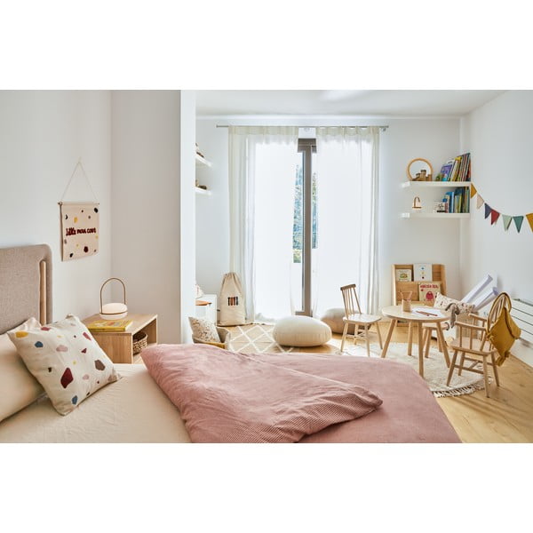 Bērnu galds no gumijkoka Kave Home Dilcia, ø 55 cm-image-2