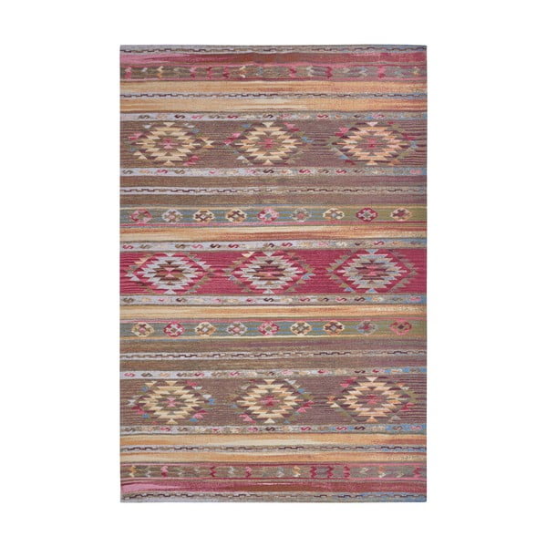 Sarkans/brūns paklājs 120x180 cm Necla – Hanse Home