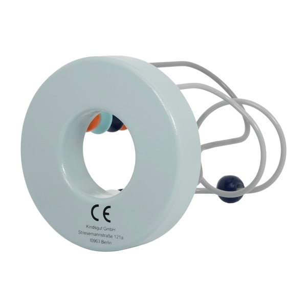 Motorikas labirints ar koka krellēm Kindsgut Mandarine-image-3