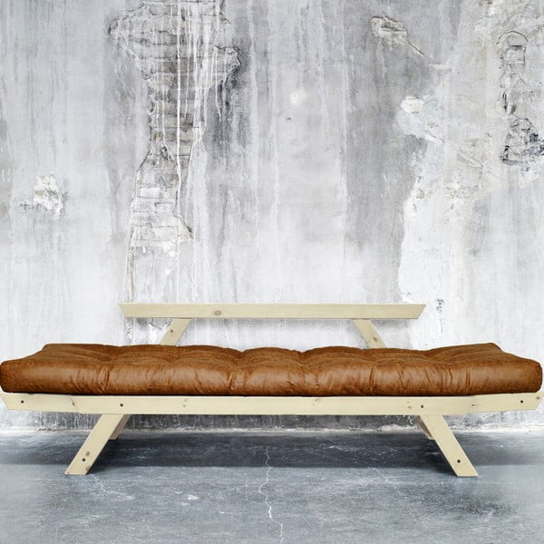 Dīvāns Karup Vintage Bebop Natural/Cognac-image-2