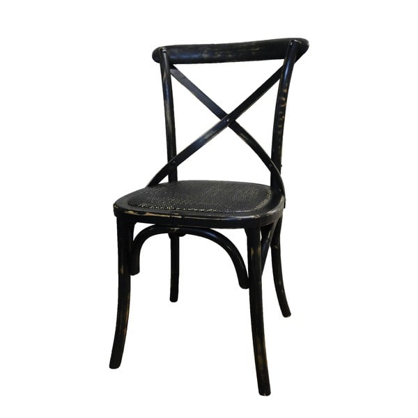 Melns ēdamistabas krēsls – Antic Line