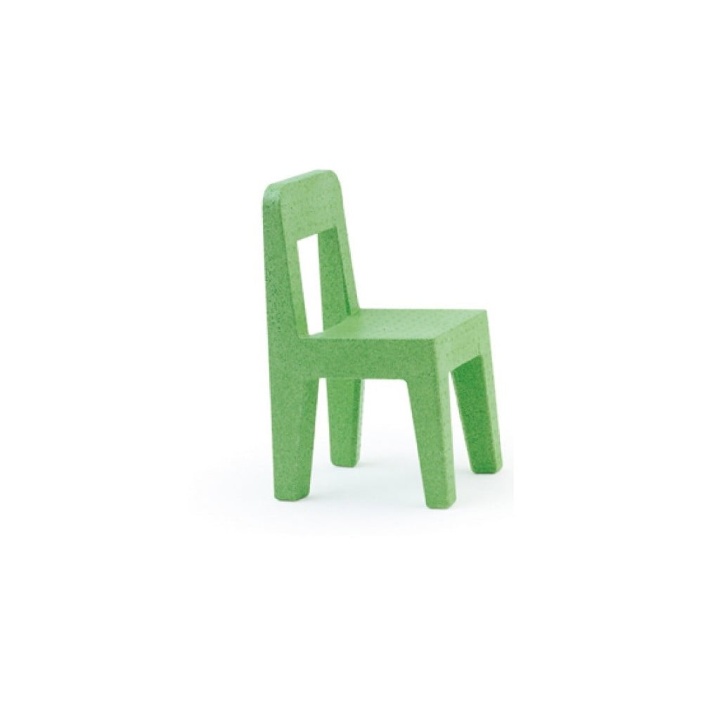 Bērnu zaļais krēsls Magis Seggiolina Pop