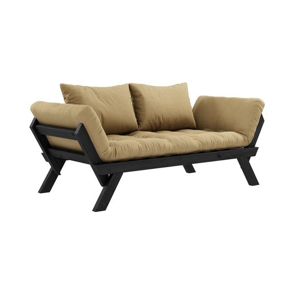 Izvelkamais dīvāns Karup Design Bebop Black/Wheat Beige-image-3