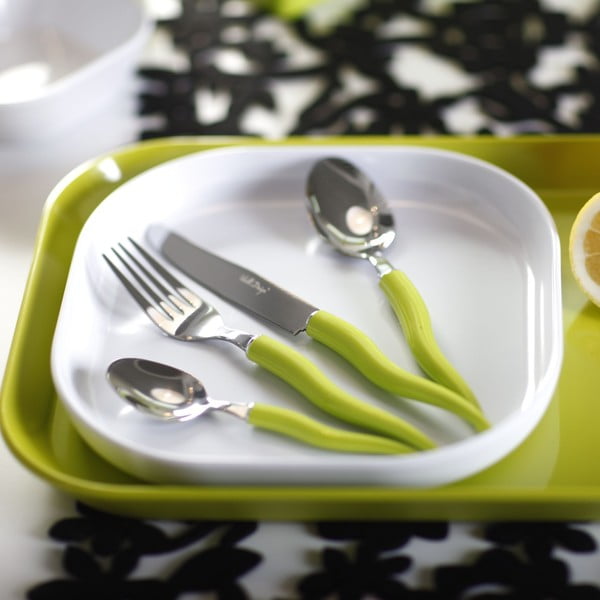 24 baltu galda piederumu komplekts ar statīvu Vialli Design Ama-image-1