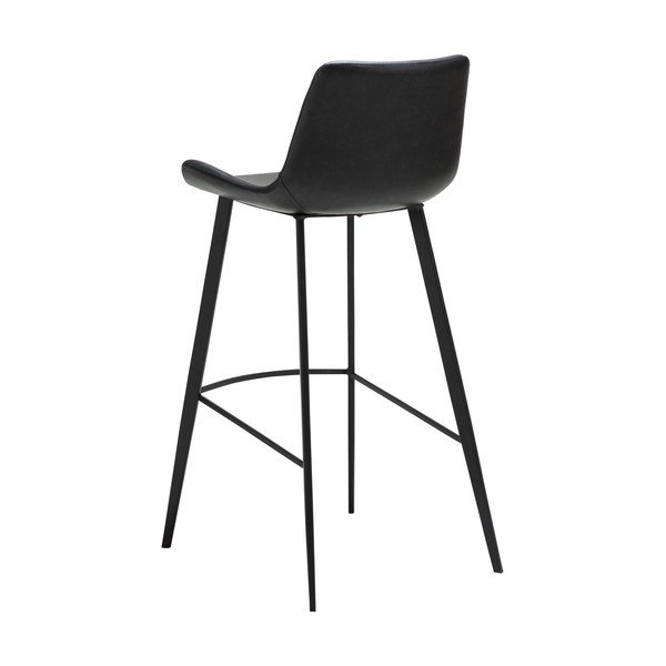 Melns bāra krēsls (sēdekļa augstums 74,5 cm) Hype – DAN-FORM Denmark-image-3