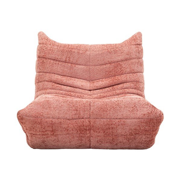 Rozā sēžammaiss no buklē auduma Mask – Mauro Ferretti-image-2