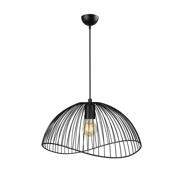 Melna piekaramā lampa ø 40 cm Way – Squid Lighting