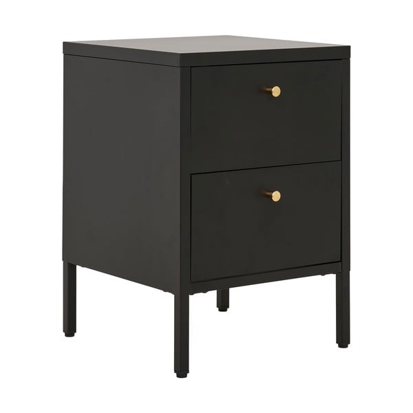 Melns metāla naktsskapītis Dalby – House Nordic-image-2