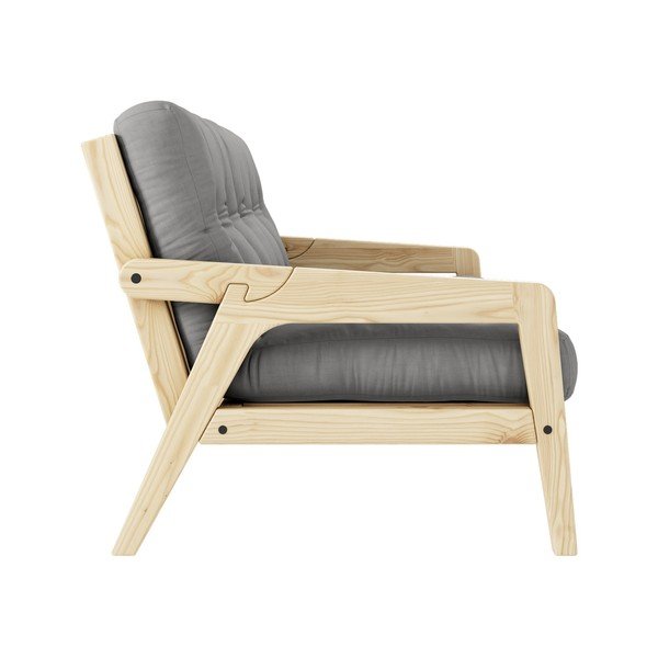 Pelēks izvelkamais dīvāns 204 cm Grab – Karup Design-image-4