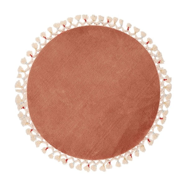 Brūns vannas istabas paklājiņš ø 80 cm Tuft – Foutastic