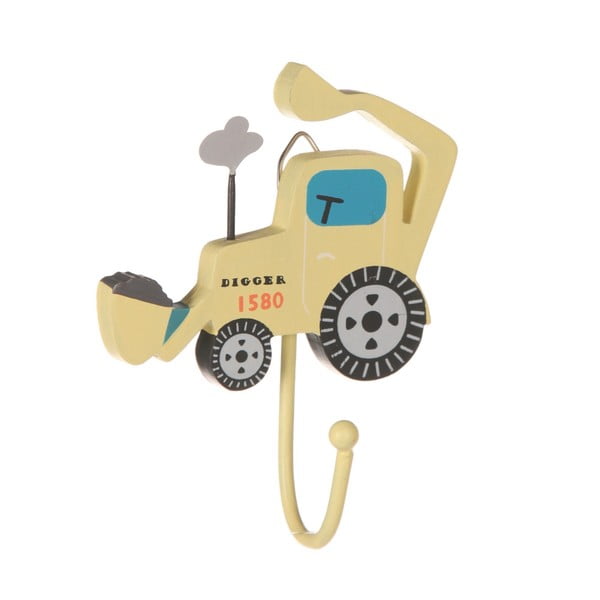 Dzeltens sienas āķis Digger – Sass & Belle