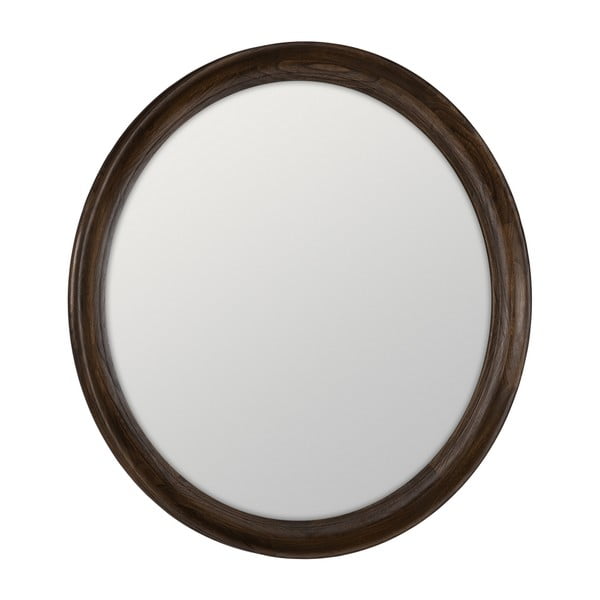 Sienas spogulis ar masīvkoka rāmi ø 110,5 cm Paula – Ixia-image-1