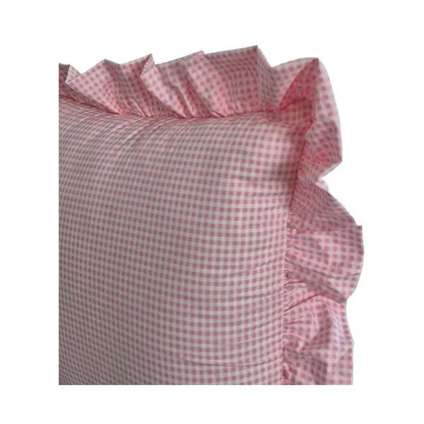 Kokvilnas spilvendrāna 45x45 cm Ruffled – Mila Home-image-2