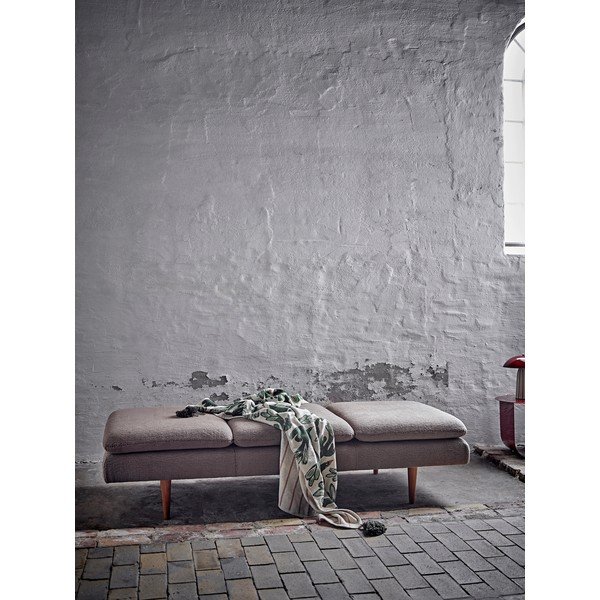 Pleds no pārstrādātas kokvilnas 130x160 cm Birdliva – Bloomingville-image-2