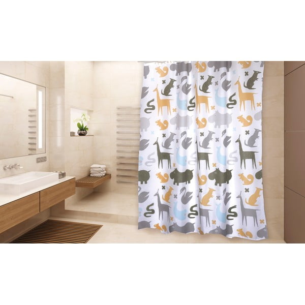 Dušas aizkars 180x200 cm Noe – MSV-image-2