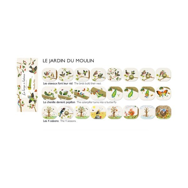 Moulin Roty bērnu skrīninga komplekts Dārzs-image-2