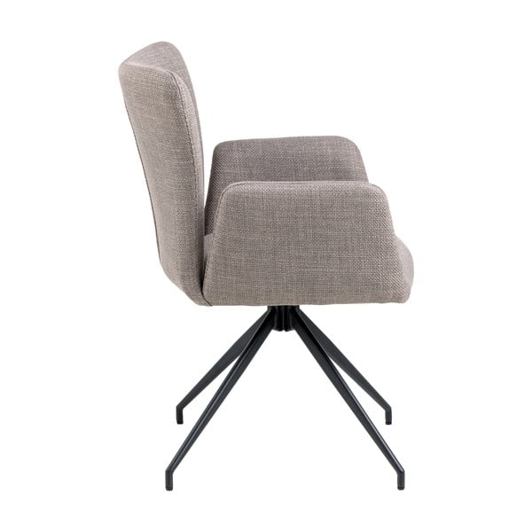 Pelēki polsterēti ēdamistabas krēsli (2 gab.) Laura – Actona-image-4