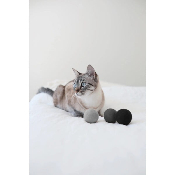 Kaķu rotaļlietas komplektā (3 gab.) Globo Nougat – MiaCara-image-2
