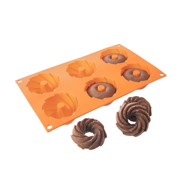 Silikona cepšanas forma mini kēksiņiem 17x28 cm – Orion-image-2