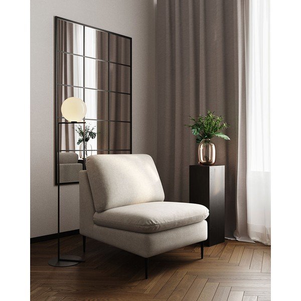 Krēmkrāsas atpūtas krēsls Moilo – MESONICA-image-1