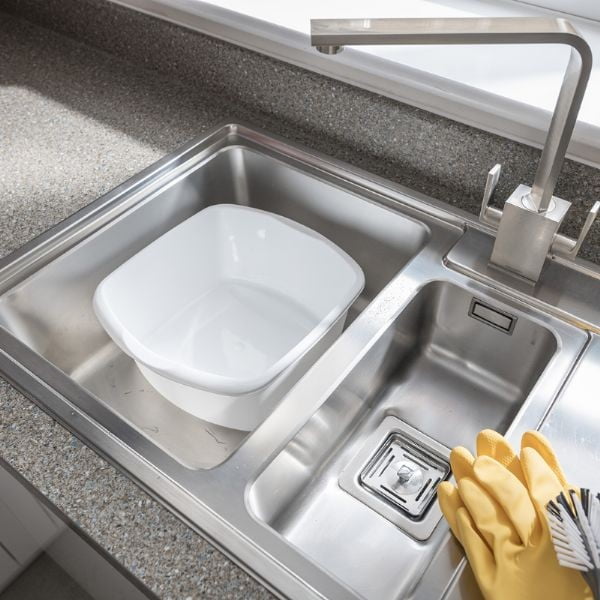 Melna mazgāšanas bļoda Addis Rect, 8 l-image-2