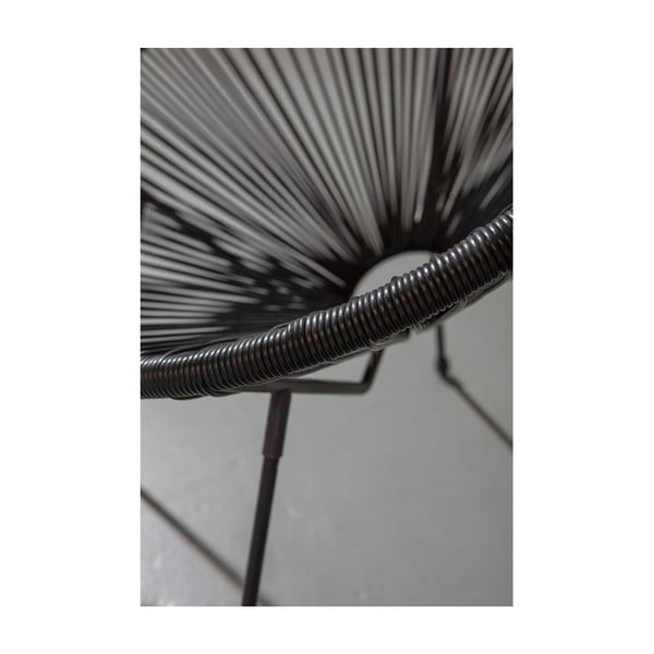 Melns krēsls Kare Design Acapulco-image-3