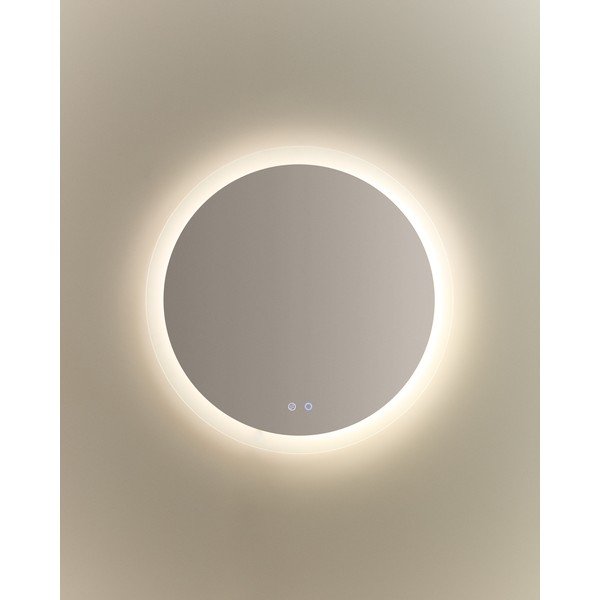 Sienas spogulis ar gaismu ø 60 cm Mervi – Kave Home-image-4